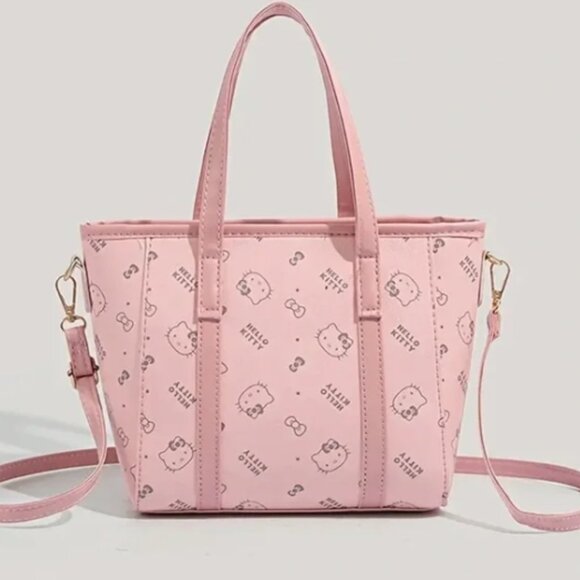 Light Pink Hello Kitty Handbag Faux Leather - Picture 3 of 3